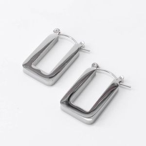 Elegant Silver Hoop Earrings